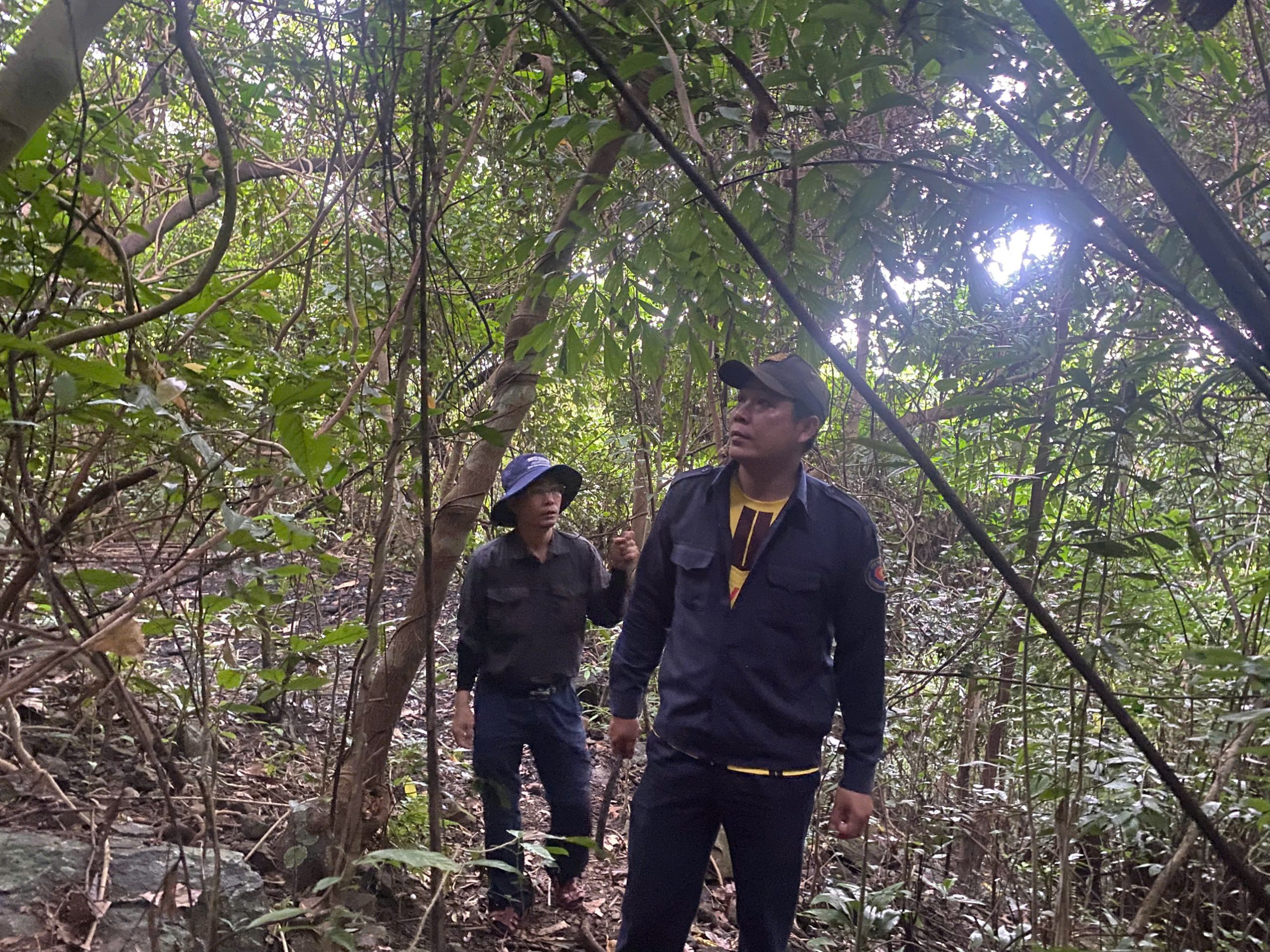 CTNC experts and Deo Ca SUF MB officials applying SMART during patrols